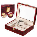 Luxury Wooden Watch Box 1/2/3/5/6/10/12 Grids Watch Organizers 6 Slots Wood Holder Boxes for Men Women Watches Jewelry Display. 