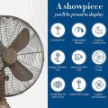Furnishings 55 Extravagant Victorian Oscillating Indoor Standing Floor Fan. 