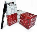 Win CD/DVD/OHP Marker Pen - Black (5pcs).