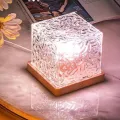Rechargeable Night Light, Sea Light, Aurora Lamp, Remote Control, 16 Color Conversion, Brightness Adjustment, Dynamic Rotating Water Ripple, Aurora Lamp, Popular, Projector Light, Water Surface, Party.