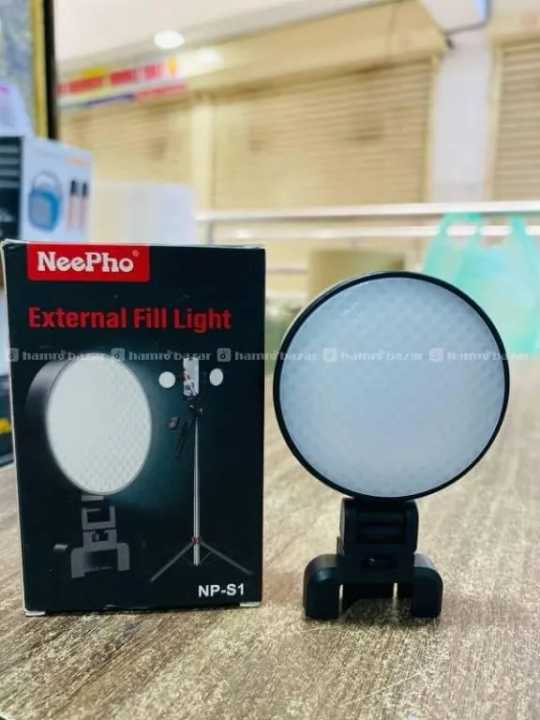 NeePho%20NP-S1%20External%20Adjustable%20Fill%20Light%20Portable%20for%20ALL%20Tripod%20Design%20Camera%20Selfie%20Video%20Light%20-%201Pcs%20-%20Image%202