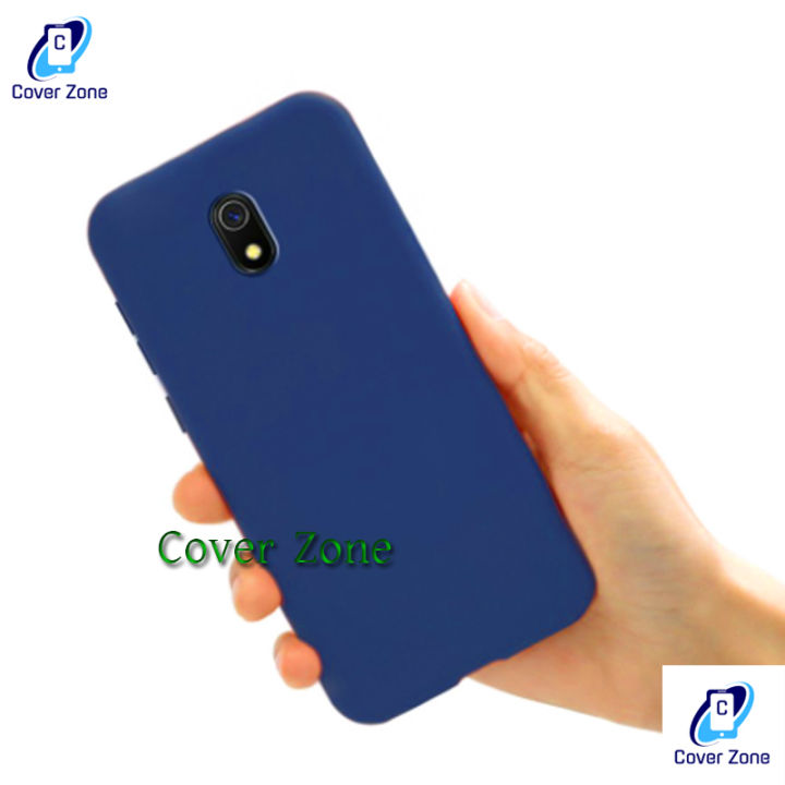 For%20Xiaomi%20Redmi%208A%20Matte%20Liquid%20silicone%20Soft%20Gel%20Rubber%20Shockproof%20Phone%20Case%20Back%20Cover%20-%20Image%203