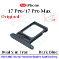 iPhone 17 Pro/17 Pro Max Single And Dual Sim Card Tray Holder Sim Adapto Replacement Parts. 