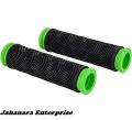 Bicycle Rubber Round Grips for Bicycle Road MTB Bike Handlebar 2 Pcs Green.