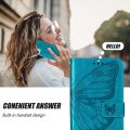 lthmy for Xiaomi Redmi K50 / K50 Pro Butterfly PU Leather Flip Wallet Card Slots with Hand Strap Stand Cover case.