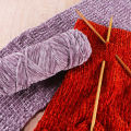 Baby Plush Yarn Soft Chenille Yarn for Knitting DIY 100% Polyester Velvet Yarn Amigurumi Accessories 1 Skein 100g 130M.