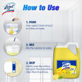 Lizol Disinfectant Floor & Surface Cleaner 5L Citrus, Super Saver Pack, Kills 99.9% Germs.
