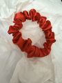 Woman Fashion Scrunchies Silk Hair Ties -Girls Ponytail Holders Rubber Band Elastic Hairband Hair Accessories. 