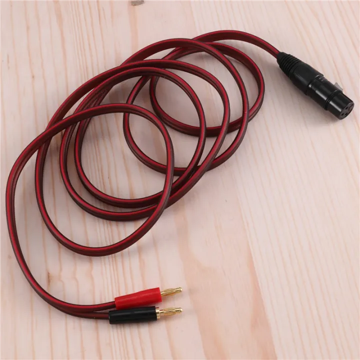 LKPCIGCXM%20XLR%20to%20Banana%20Speaker%20Cable,XLR%203%20Pin%20Female%20to%20Dual%20Banana%20Plugs%20Audio%20Cable,%20Gold-Plated%204mm%20Plug%20to%20XLR3%20Pro%20HiFi%20-%20Image%207