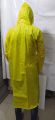 Raincoat Yellow Polyester For Men - Rain Coat.