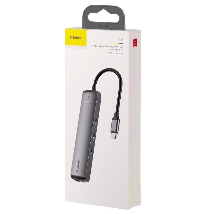 Baseus%20Mechanical%20Eye%206%20in%201%20HDMI%20/%20USB%203.0%20x%203%20/RJ45%20/%20PD%20to%20USB-C%20/%20Type-C%20Smart%20HUB%20Docking%20Station%20-%20Image%206