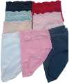 3 pcs imported Smooth and stretchy Lace Cotton Panties for Women.