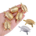 Feng Shui Golden Money Turtle Lucky Fortune Wealth Home Office Decoration Gift. 