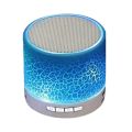 Wireless Mini Speaker, Subwoofer, Dazzle Crackle 7 Colour Light Wireless Mini Speaker, Portable Small Speaker. 