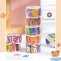 Panda Online 100PCS Soft Chirp Series Washi Tape Stickers INS Album Diary Journal Decorative Scrapbooking Masking Tapes Sticker. 
