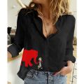 Fashion Clothes Tees Spring Elegant Streetwear Autumn Women Clothing Shirts for Women Top Tshirts Cotton Linen Casual Bastet New. 