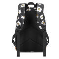 Daisy Flower School Backpack for Girls Large Capacity Student Backpack Lightweight Campus Printed Backpack for Kids Food Bag Set. 