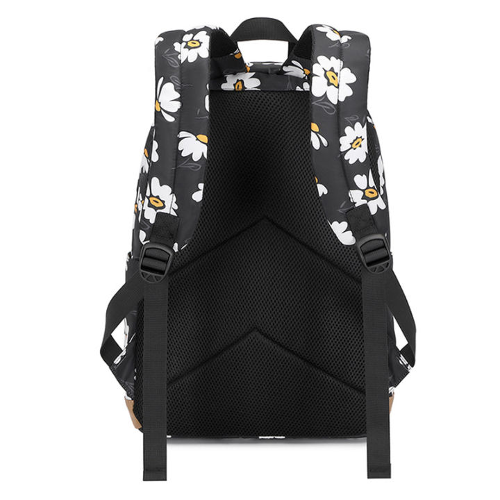 Daisy%20Flower%20School%20Backpack%20for%20Girls%20Large%20Capacity%20Student%20Backpack%20Lightweight%20Campus%20Printed%20Backpack%20for%20Kids%20Food%20Bag%20Set%20-%20Image%204
