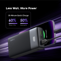 Oraimo PowerNova Q21 20000mAh 22.5W Black Power Bank with Digital Display.