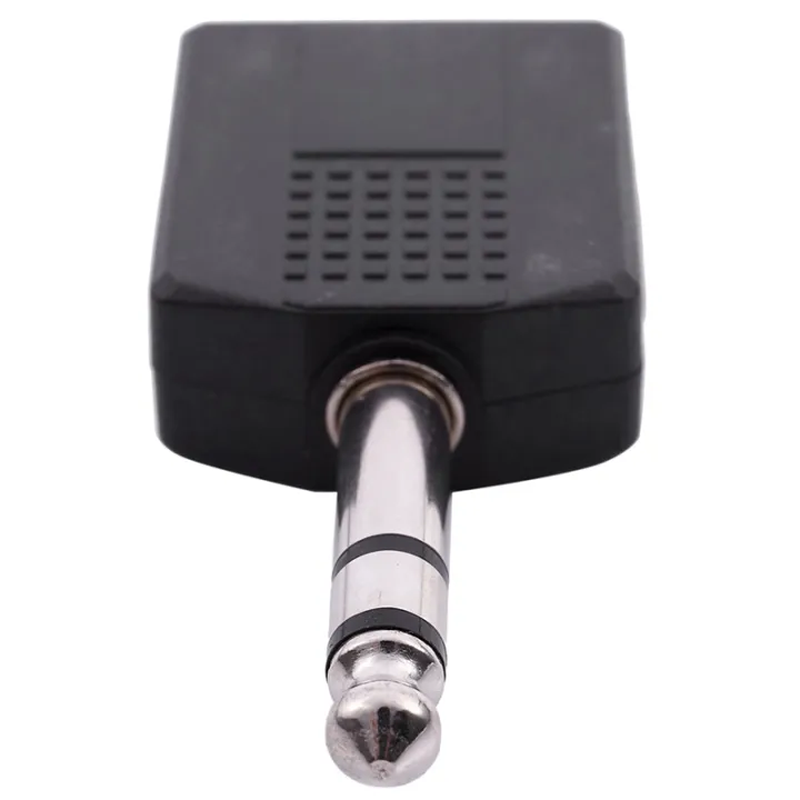 3X%20Mono%206.35mm%20Male%20Plug%20to%20Dual%206.35mm%20Female%20Socket%20Splitter%20Adapter%20Connector%20-%20Image%202