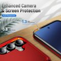Pioneer Armor Heavy Duty PC + TPU Phone Case For Samsung Galaxy S24 Ultra 5G/Samsung Galaxy S24 5G/Samsung Galaxy S24+ 5G. 