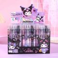 Sanrio Gel Pens 12pcs Kuromi Hello Kitty Melody Cute Boxed Press Water-based Pen Office Signature Pen Stationery Wholesale. 