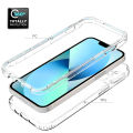 Cross-Border Apple iPhone14 High Permeability TPU Phone case 13 Gradient Two-in-One Transparent Protective Cover Factory. 