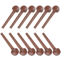 12Pcs/Set Udder String Spools Redwood Pegs Stringed Peg Repair Maintenance Tools Tuning Shaft Instrument Parts.