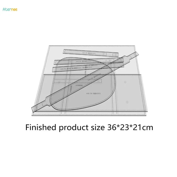 Handbag%20Template%20Leather%20Templates%20Aab-793%20Handbag%20Make%20Crafting%20Bag%20Template%20Ruler%20Tote%20Knitting%20Stencils%20Patterns%20Bag%20Template%20-%20Image%204