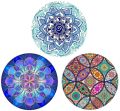 Round G-7 Mouse Pad Mat Anti Slip Mousepad Random Process. 