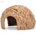 Handmade Hamster Hideout Sleeping Hut Cage Accessories Pets Hideout for Mouse Dwarf Hamster Chipmunk.