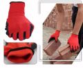 Nylon Safety Hand Gloves Anti Cut Cut Resistant Industrial Finger Protection Nitrile Coated Safety Gloves.