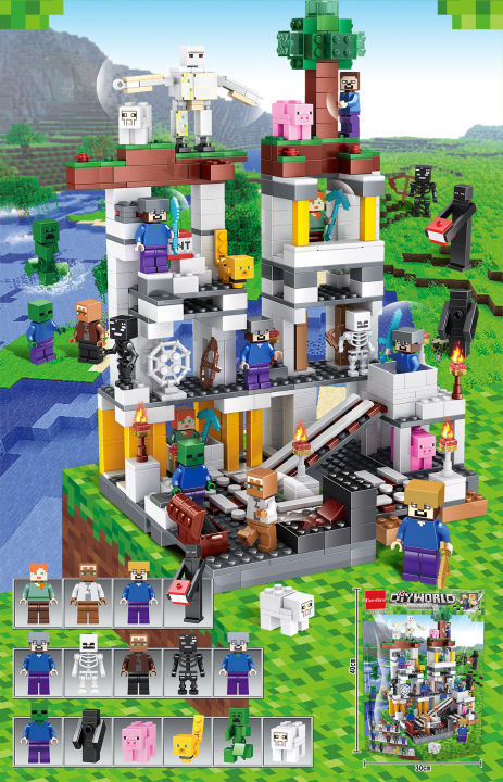 6IN1%20My%20World%20Minecraft%20Lego%20Set%20Building%20Blocks%20Toys%20for%20Boys%20Gifts%20for%20Kids%20-%20Image%204