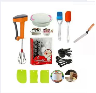 Cake%20Making%20Supplies%20Cake%20Turntable%20&%2012P%20Nozzle%20Set%20%20,%202%20piece%20oil%20Brush%20&%20Measuring%20Cup%209B%20&%20%20butter%20planer%206"%20,%20Manual%20Hand%20Blender,%20Cake%20scraper%203%20pieces%20-%20Image%202