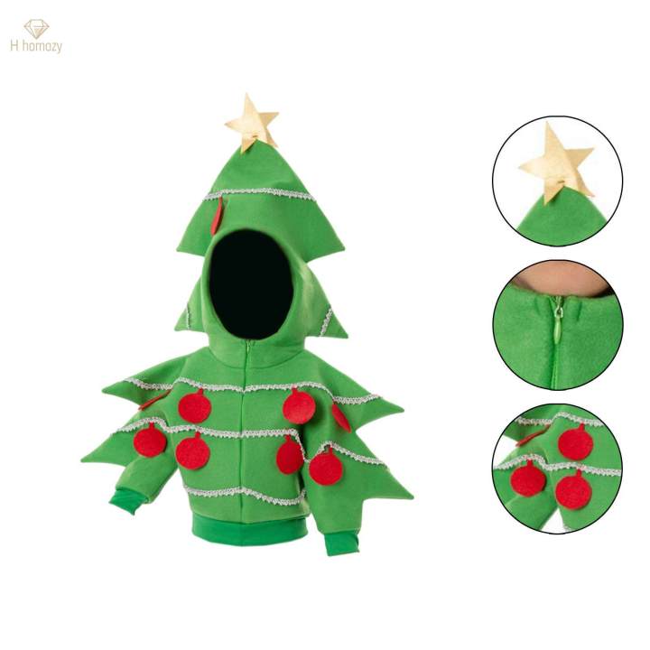 Children%20Christmas%20Tree%20Costume%20Dress%20up%20Clothes%20Christmas%20Jacket%20for%20Party%20Favors%20Holiday%20Stage%20M%20-%20Image%208