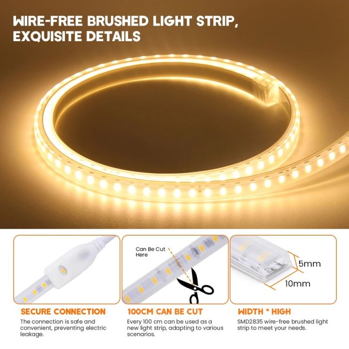 220V%20LED%20Strip%20Waterproof%202835%20120Leds/m%20High%20Bright%20LED%20Strip%20Light%20with%20Switch%20White%20Warm%20White%20Natural%20White%20Ribbon%20Rope%20Tape%20-%20Image%204