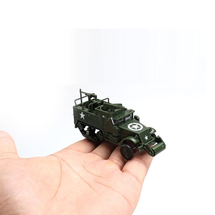 1/72%204D%20Assembly%20Military%20Vehicle%20Model%20M35%20Truck%20Hummer%20M3%20Armored%20Vehicles%20Building%20Kit%20Toy%20WW2%20Soldier%20Models%20Gift%20-%20Image%205