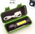 Rechargeable Flashlight Torch LED USB Portable Torches 4 Modes Zoom Mini Camping Lighting - Light - Light - Light. 