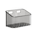 Multifunctional Plastic Onion Storage Basket Transparent Wall-mounted Ginger Garlic Storage Baskets No-drill Save Space Kitchen Storage Rack for Home. 
