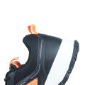 Sprint Black Synthetic and Mesh Sneakers for Men. 