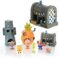 Spongebob Children Birthday Gifts Set Action Figures Cartoon Mini Dolls Fish Tank Decoration Landscaping Aquarium Accessories. 