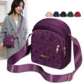 Casual Zip Tote Canvas Crossbody Bag Cute Shopping Bag for Ladies Women Corduroy Shoulder Bags Striped Cloth Fabric Handbags. 