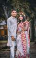 Exclusive Designer Dhupiyan Saree And Dhupiyan Panjabi For Combo Couple Dress - Saree & Panjabi.