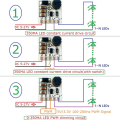 LD2635MA DC5-27V Step-Down HB LED Driver Module Adjustable PWM Controller DC-DC Buck Constant Current Converter Durable Easy Install. 