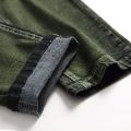 Jeans Denim Men 2022 New Green Stretch Plus Size Casual Straight Fashion Classic High Quality Pants.