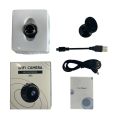 X10 HD Infrared Night Vision Mini WiFi Camera With Base(Black).