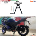 Center Stand/Double Stand Complete Set for Yamaha R15, MT15, M-Slaz & Similar Motorcycles – Durable, Easy Parking, and Tire Maintenance. 