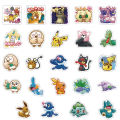 60pcs Pokemon Cartoon Stickers Cute Anime Decals For Laptop Water Bottles Skateboard Guitar. 