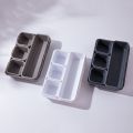 Storage Box Eight-piece Household Goods Storage Cosmetics Storage Kitchen Seasoning Organizer.