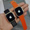 Watch 8 Ultra smartwatch in 3 Strap With apple logo copy.